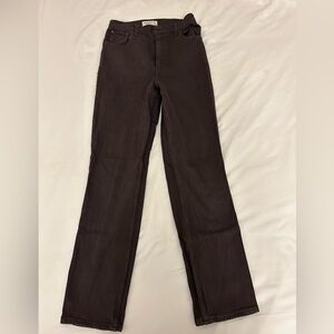 COPY - Abercrombie Brown 90’s Straight Ultra High Rise | 26/2L